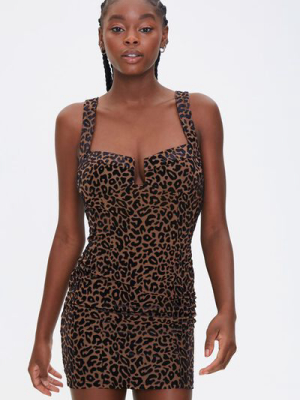 Leopard Print Bodycon Dress