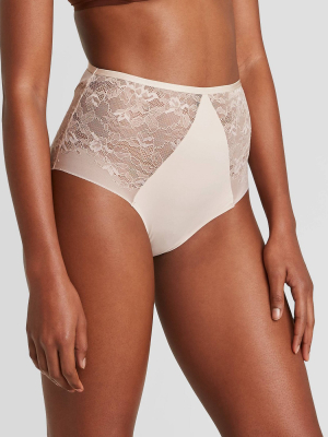 Women's Bonded Micro Briefs With Lace - Auden™