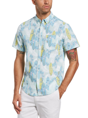 Surfboard Print Shirt