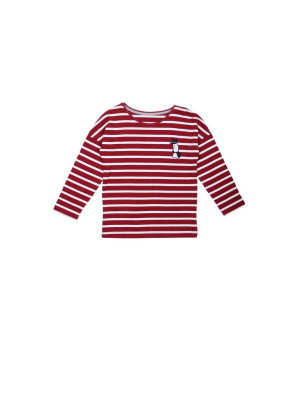 Pop Ls Stripe Fox