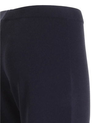 Max Mara Studio Cropped Knit Trousers