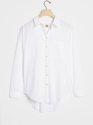 Pilcro Classic Textured Buttondown