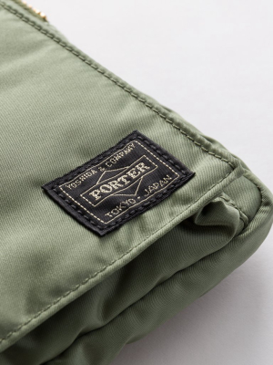 Tanker Document Case In Sage Green