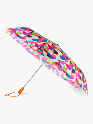 Spade Dot Geo Travel Umbrella