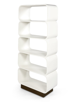 Wilhelm 5 Tier Bookshelf