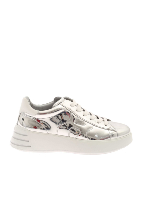 Hogan Rebel Metallic Low Top Sneakers