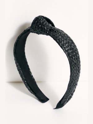 Straw Knotted Headband