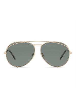 Koko - Gold + G15 + Polarized Sunglasses