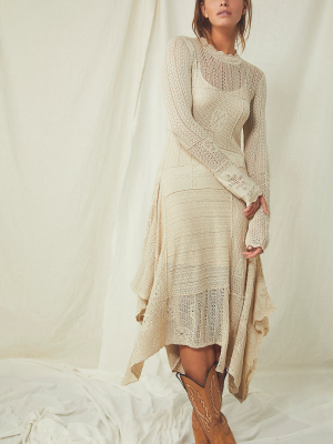 Snowflake Sweater Dress