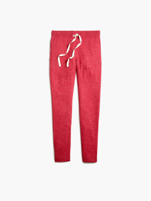 Petite Marled Jogger Sweatpant In Signature Cozy Yarn