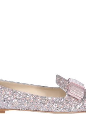 Jimmy Choo Galaxy Glittered Loafers