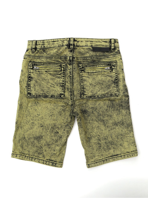 Stella Mccartney Kids Stonewashed Denim Shorts