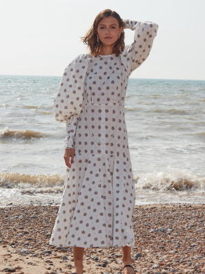 Eliza Cotton Long Sleeve Dress