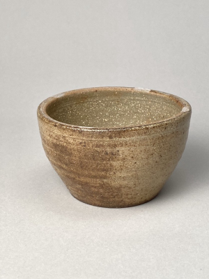 Large Wabi-sabi Stoneware Smudge Bowls