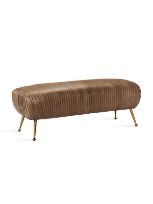 Interlude Home Thatcher Bench - Mink