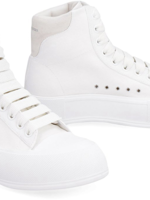 Alexander Mcqueen High-top Deck Plimsolls