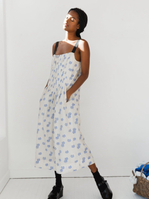 Virginia Dress | Shibori Silk Cotton