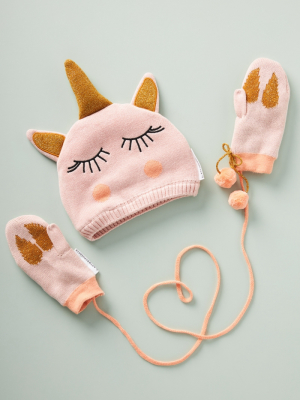 Toddler Hat & Gloves Set