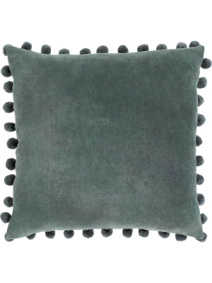 Sebastian Pillow Sage/denim