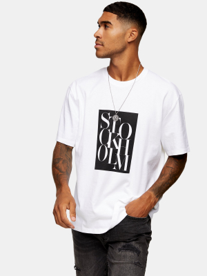 Stockholm Box Oversized T-shirt In White