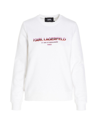 Karl Lagerfeld Rue St-guillaume Logo Sweatshirt