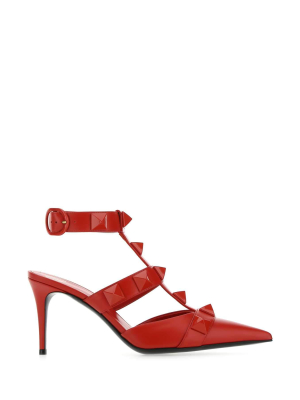 Valentino Garavani Rockstud Pointed-toe Pumps