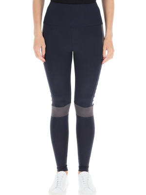 Weekend Max Mara Carena Logo Printed Leggings