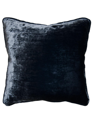 Square Feathers Home Vintage Velvet Pillow