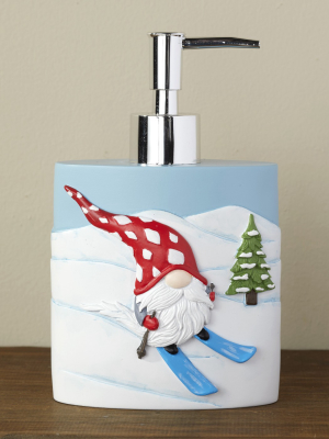 Lakeside Christmas Winter Gnome Bathroom Soap Or Lotion Mechanical Hand Pump