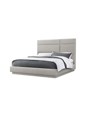 Quadrant Queen Bed In Grey