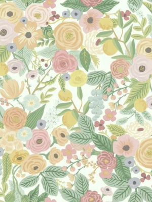 Garden Party Wallpaper In Pastels From The Rifle Paper Co. Collection By York Wallcoverings