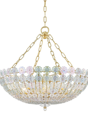 Floral Park Bowl Ocatd Chandelier