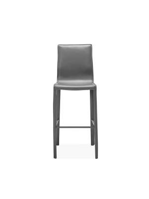 Interlude Home Jada Barstool In Grey