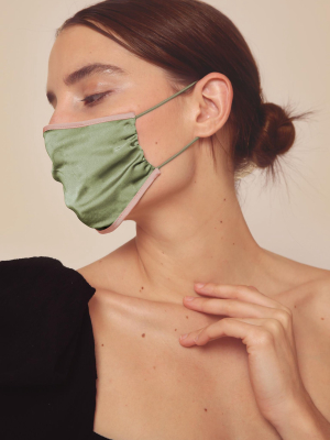 Exclusive Kate Is Wearing Satin-lined Silk Charmeuse Face Mask