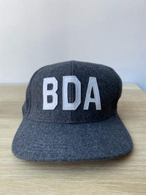 Bermuda Hat Wool Charcoal/white