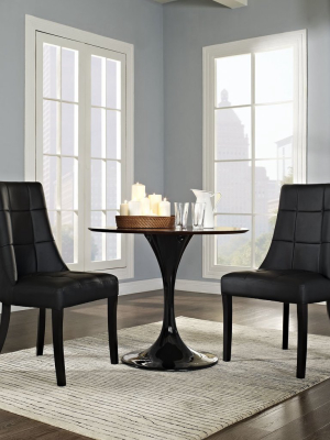 Majesty Vinyl Dining Chair Set Of 2