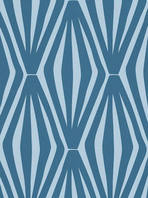 Modern Graphics Wallpaper In Blue Design By Bd Wall