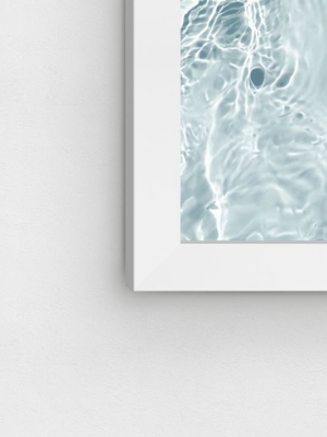 Oliver Gal Calming Waves Framed Art