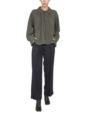 Maison Margiela Wide Leg Tailored Pants