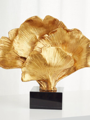 Gilded Bloom Sculpture