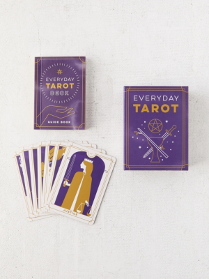 Everyday Tarot Mini Tarot Card Deck + Guide Book By Brigit Esselmont