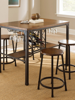 Reba Counter Table Oak - Steve Silver