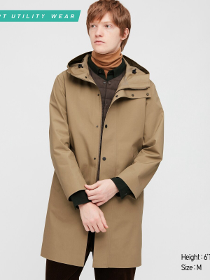 Men Blocktech Hooded Coat