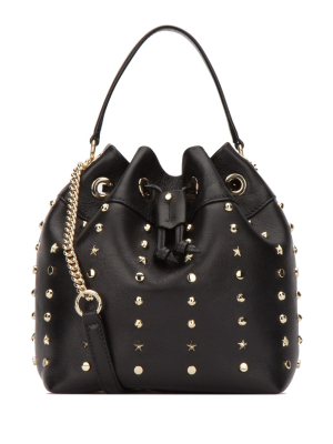 Jimmy Choo Juno Studded Bucket Bag