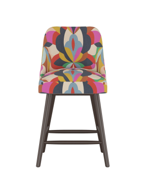 27" Geller Modern Counter Height Barstool Bold Print - Project 62™