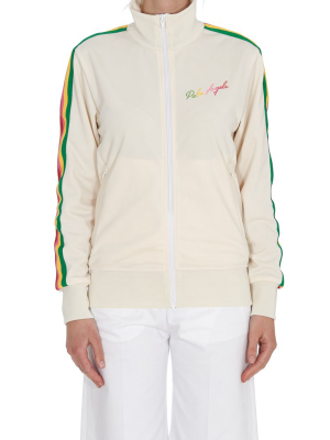 Palm Angels Miami Logo Embroidered Track Jacket