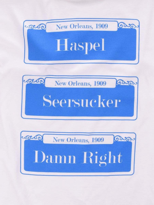 Haspel Signs Pocket T-shirt