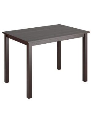 Atwood Dining Table Wood/cappuccino (43" X 28") - Corliving