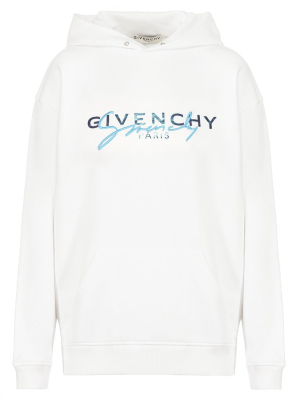 Givenchy Logo Embroidered Hoodie