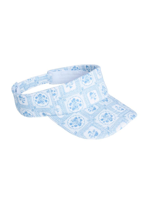 Mosaic Floral Visor